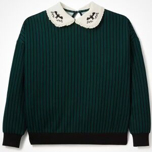 Disney Women’s The Haunted Mansion Ghost Host Sweatshirt Top Size Large NWT